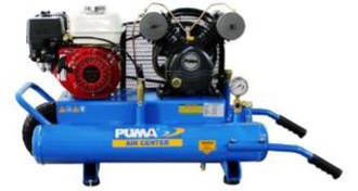 puma gas air compressor